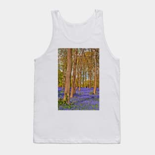 Bluebell Woods Greys Court Oxfordshire England Tank Top